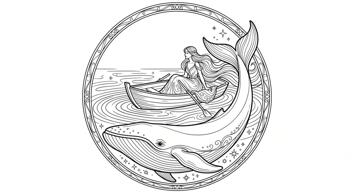 Celestial Whale & The Maiden's Voyage Pattern
